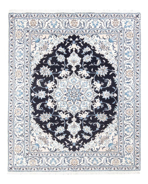 Persisk tæppe - Nain - Royal - 195 x 148 cm - mørkeblå