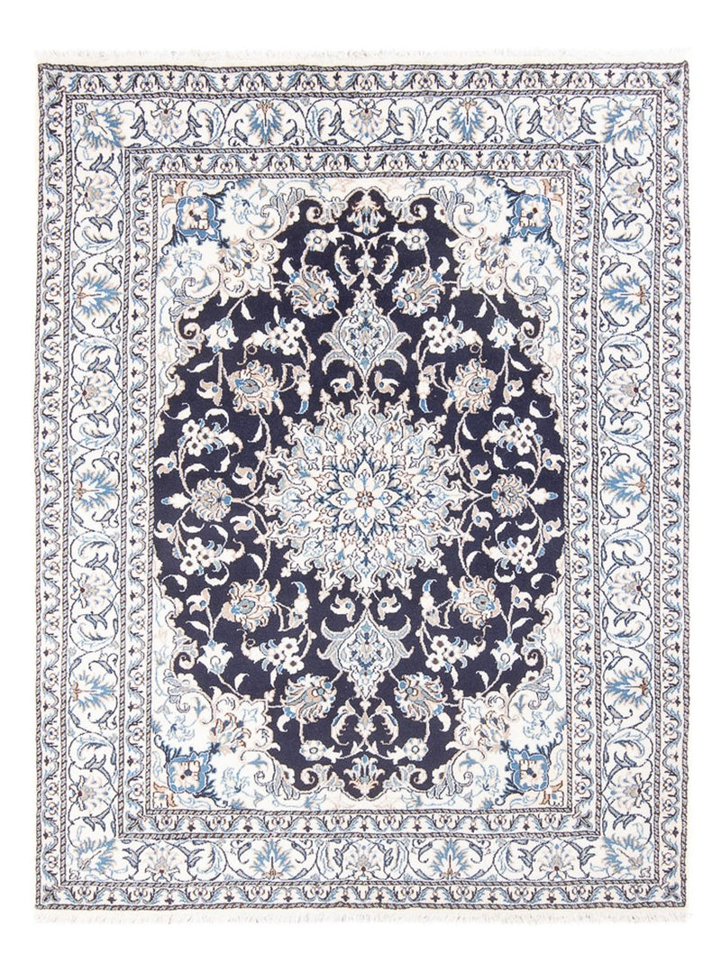 Persisk tæppe - Nain - Royal - 200 x 155 cm - mørkeblå