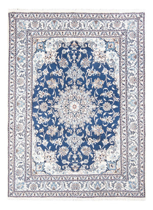 Persisk tæppe - Nain - Royal - 203 x 146 cm - blå