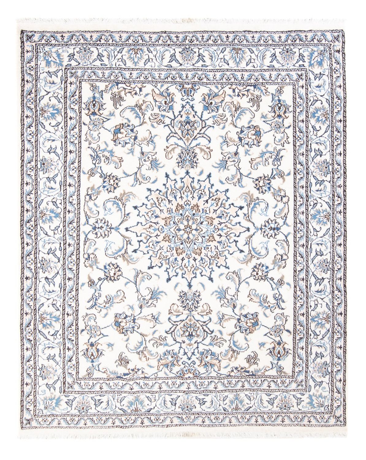 Persisk tæppe - Nain - Royal - 197 x 149 cm - creme