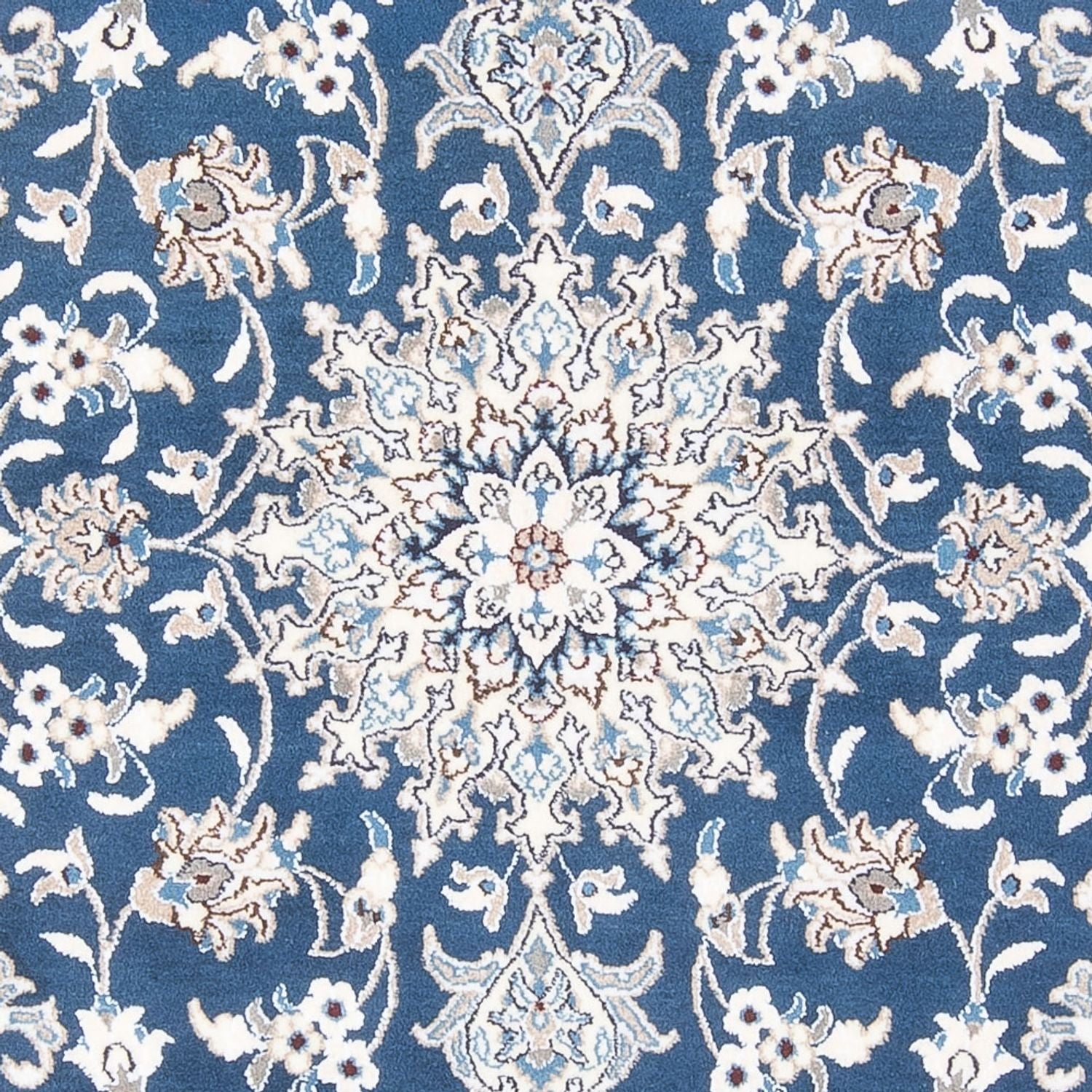 Persisk tæppe - Nain - Royal - 212 x 145 cm - blå