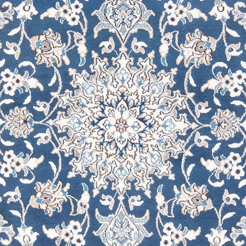 Persisk tæppe - Nain - Royal - 212 x 145 cm - blå