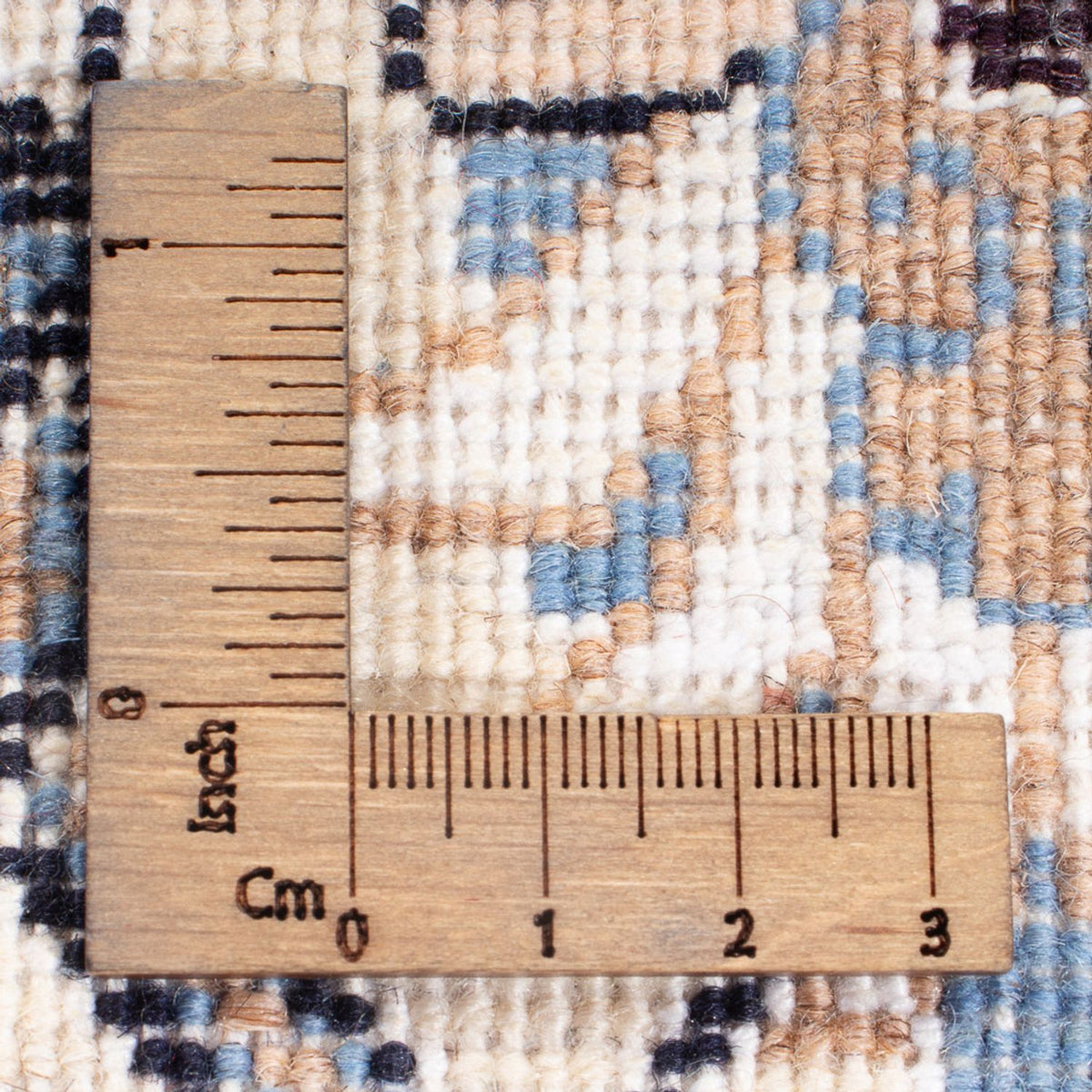 Persisk tæppe - Nain - Royal - 202 x 150 cm - lyseblå