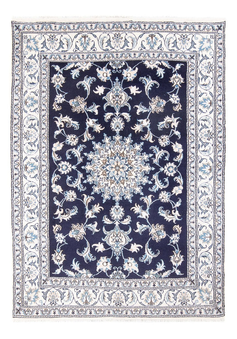 Persisk tæppe - Nain - Royal - 209 x 146 cm - mørkeblå
