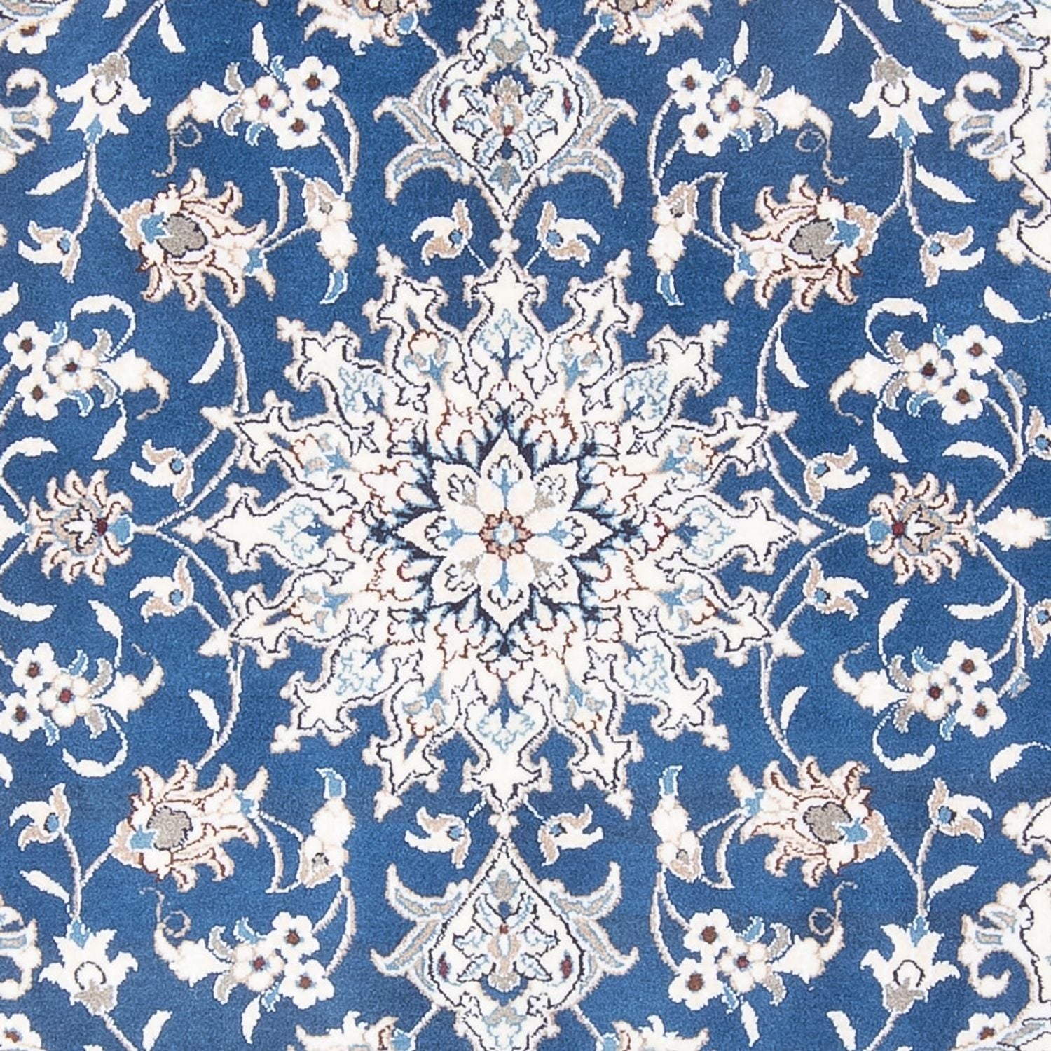 Persisk tæppe - Nain - Royal - 203 x 146 cm - blå