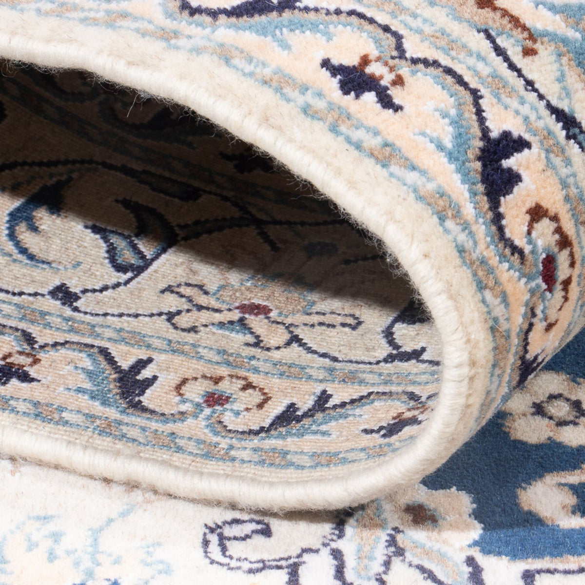 Persisk tæppe - Nain - Royal - 195 x 145 cm - blå