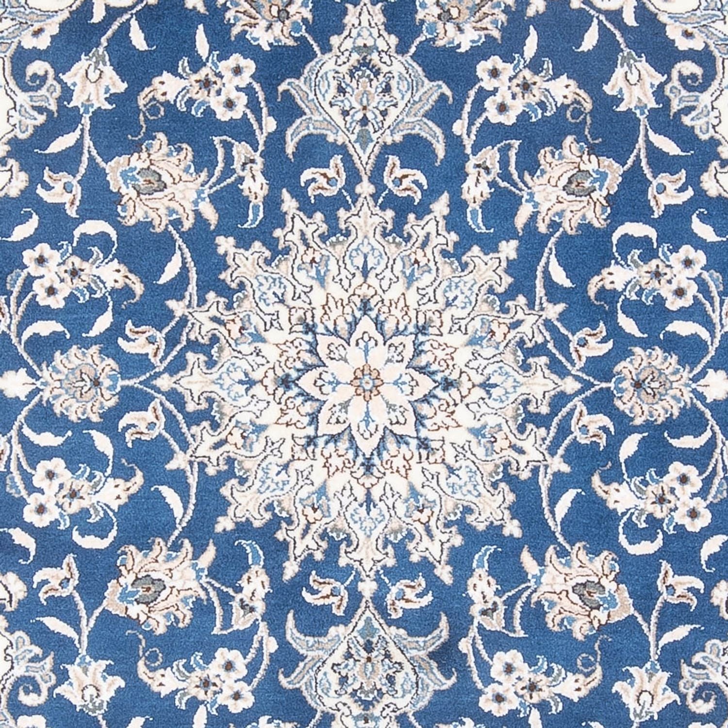 Persisk tæppe - Nain - Royal - 194 x 147 cm - blå