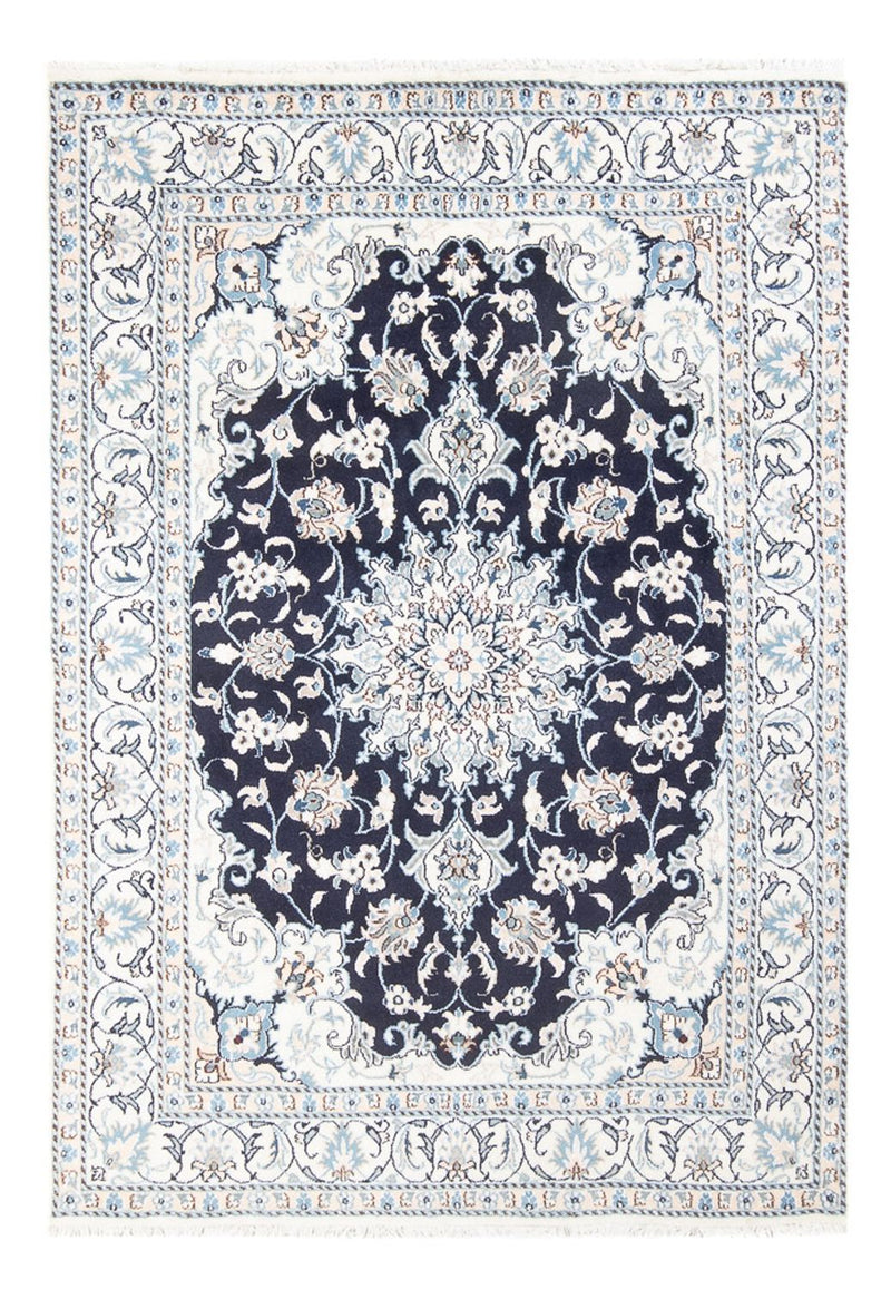 Persisk tæppe - Nain - Royal - 209 x 149 cm - mørkeblå