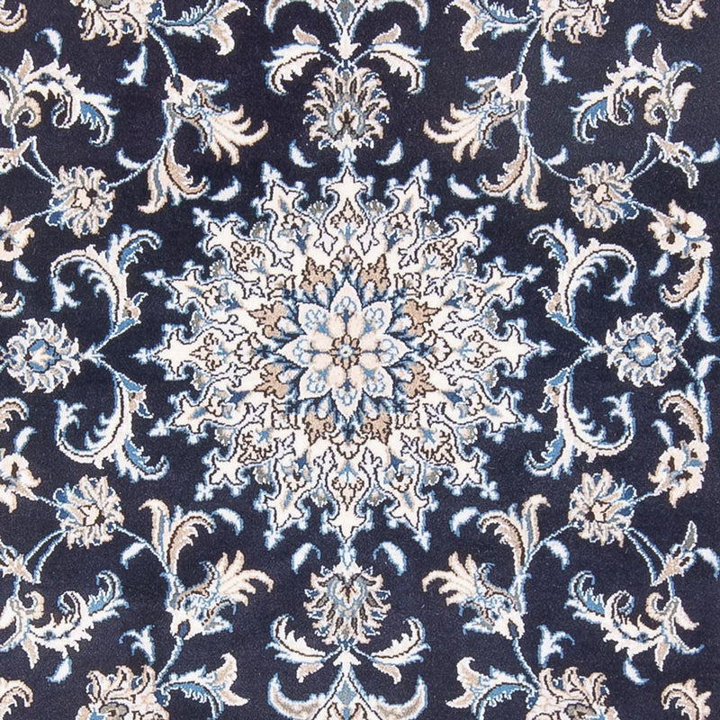 Persisk tæppe - Nain - Royal - 212 x 146 cm - mørkeblå