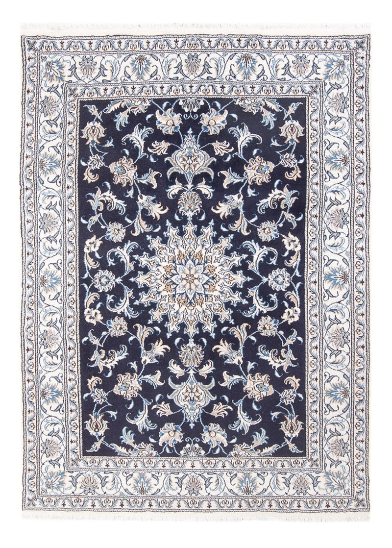 Persisk tæppe - Nain - Royal - 200 x 146 cm - mørkeblå
