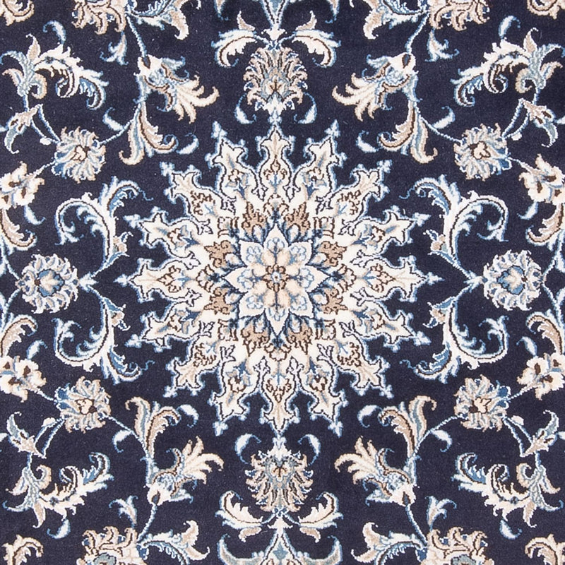 Persisk tæppe - Nain - Royal - 200 x 146 cm - mørkeblå