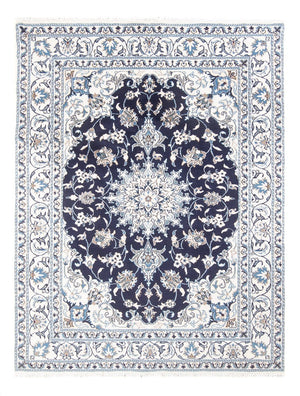 Persisk tæppe - Nain - Royal - 200 x 147 cm - mørkeblå
