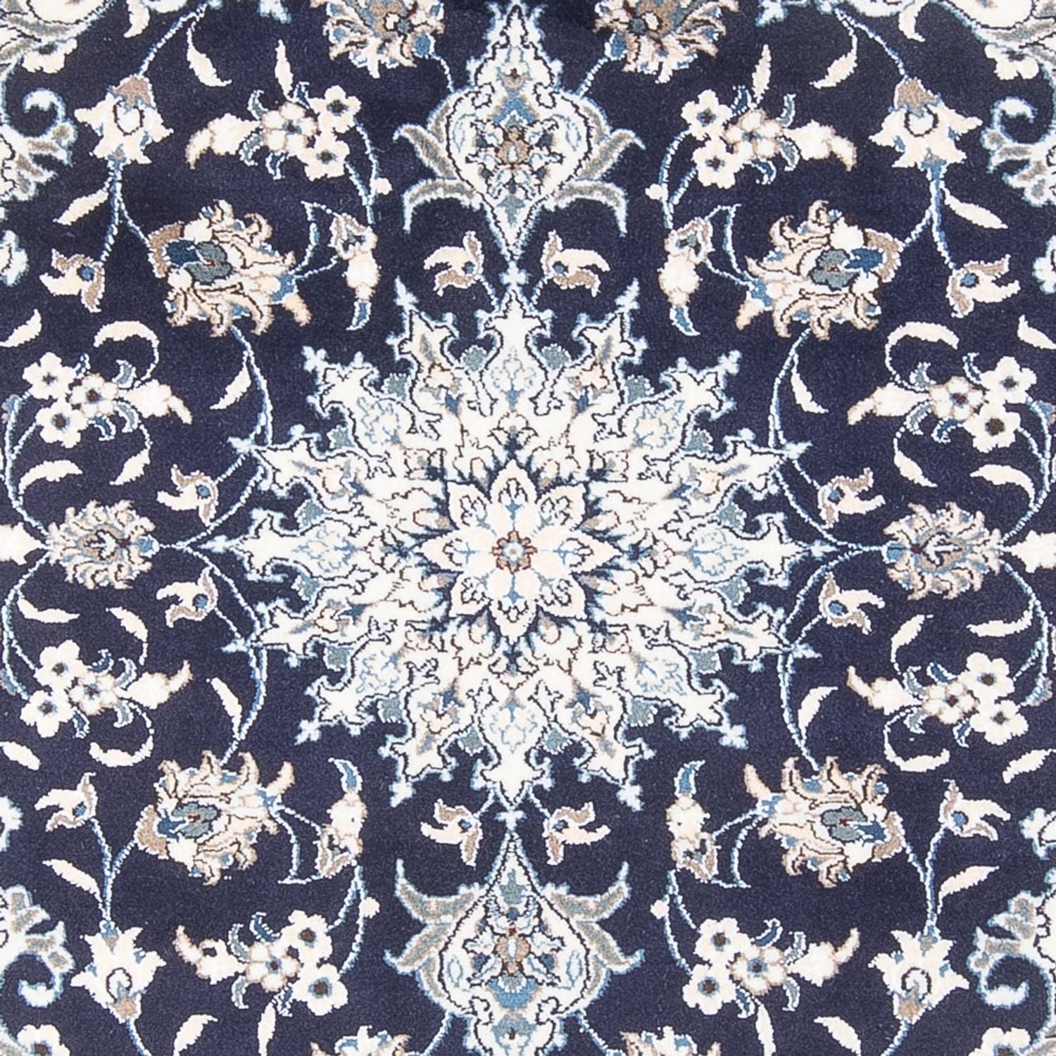 Persisk tæppe - Nain - Royal - 200 x 147 cm - mørkeblå