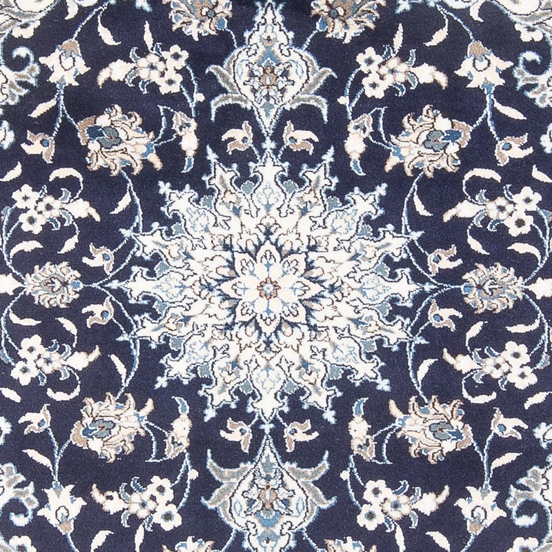 Persisk tæppe - Nain - Royal - 200 x 147 cm - mørkeblå