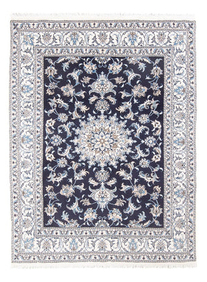 Persisk tæppe - Nain - Royal - 196 x 145 cm - mørkeblå