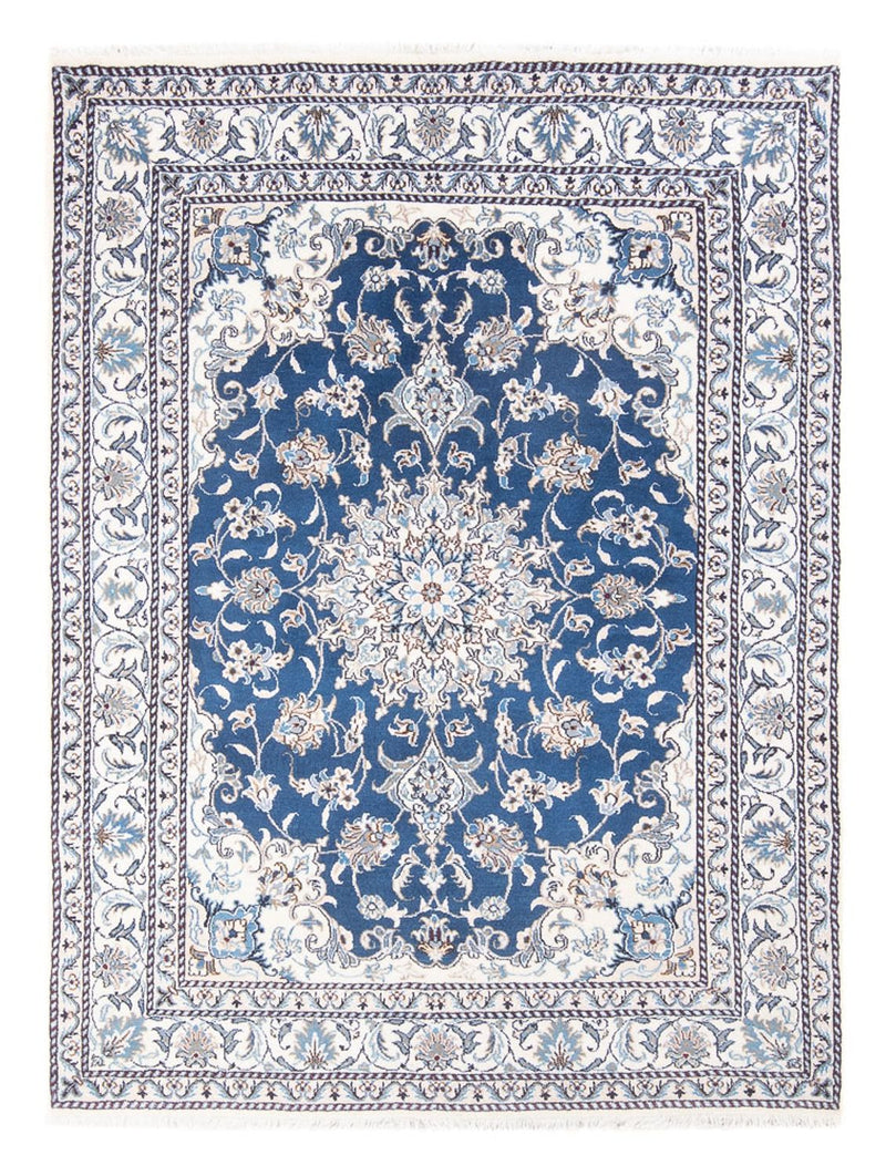 Persisk tæppe - Nain - Royal - 205 x 149 cm - mørkeblå