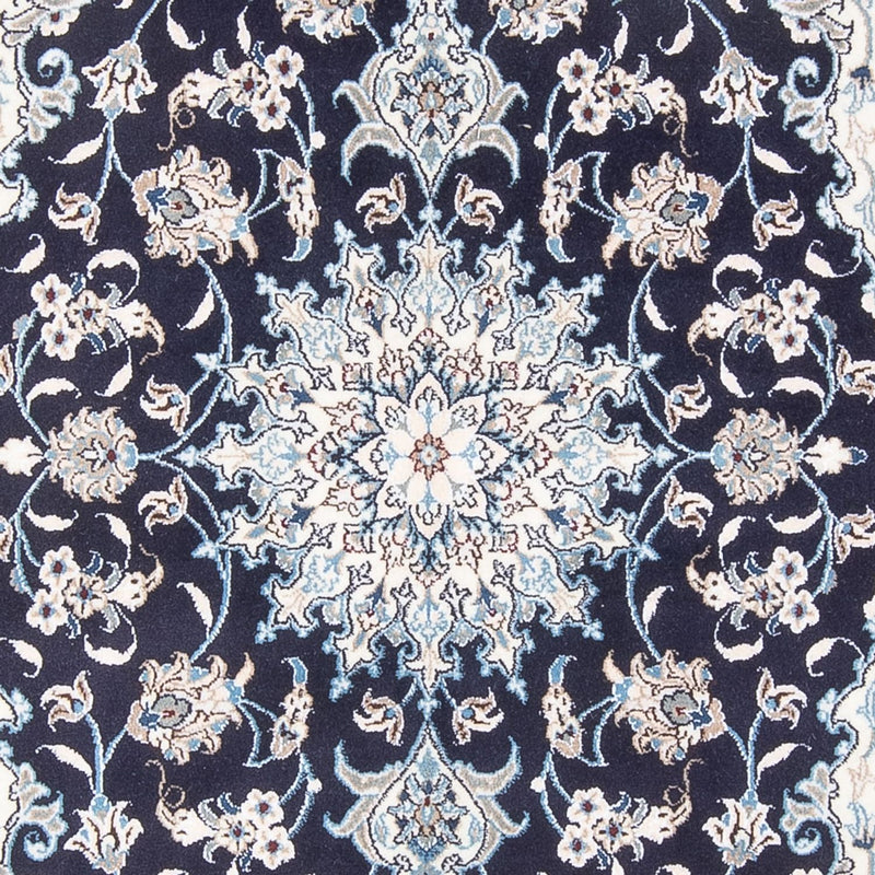 Persisk tæppe - Nain - Royal - 198 x 150 cm - mørkeblå