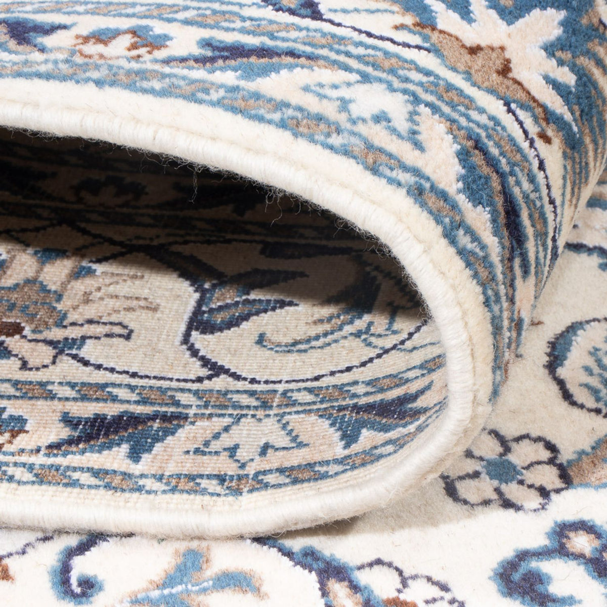 Persisk tæppe - Nain - Royal - 202 x 149 cm - creme