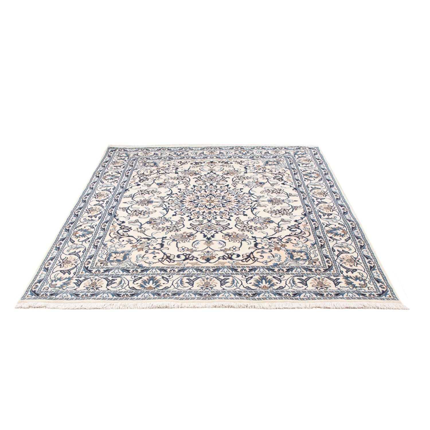 Persisk tæppe - Nain - Royal - 202 x 149 cm - creme