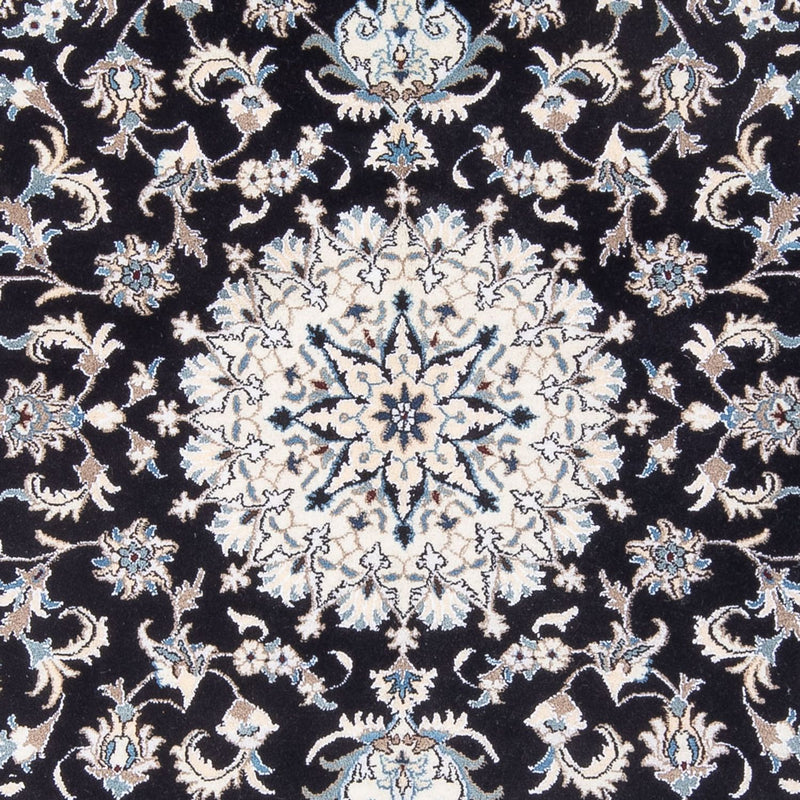 Persisk tæppe - Nain - 234 x 166 cm - mørkeblå