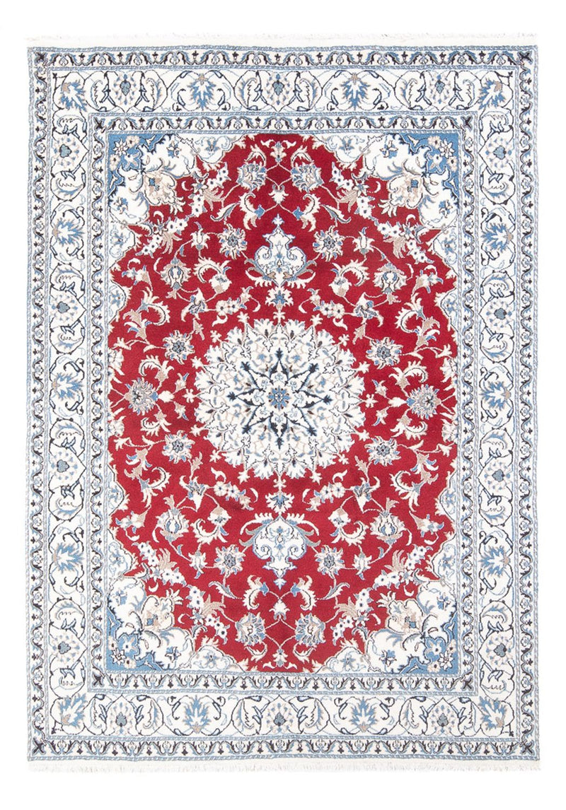 Persisk tæppe - Nain - 231 x 163 cm - rød