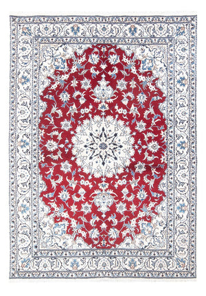 Persisk tæppe - Nain - 233 x 165 cm - rød