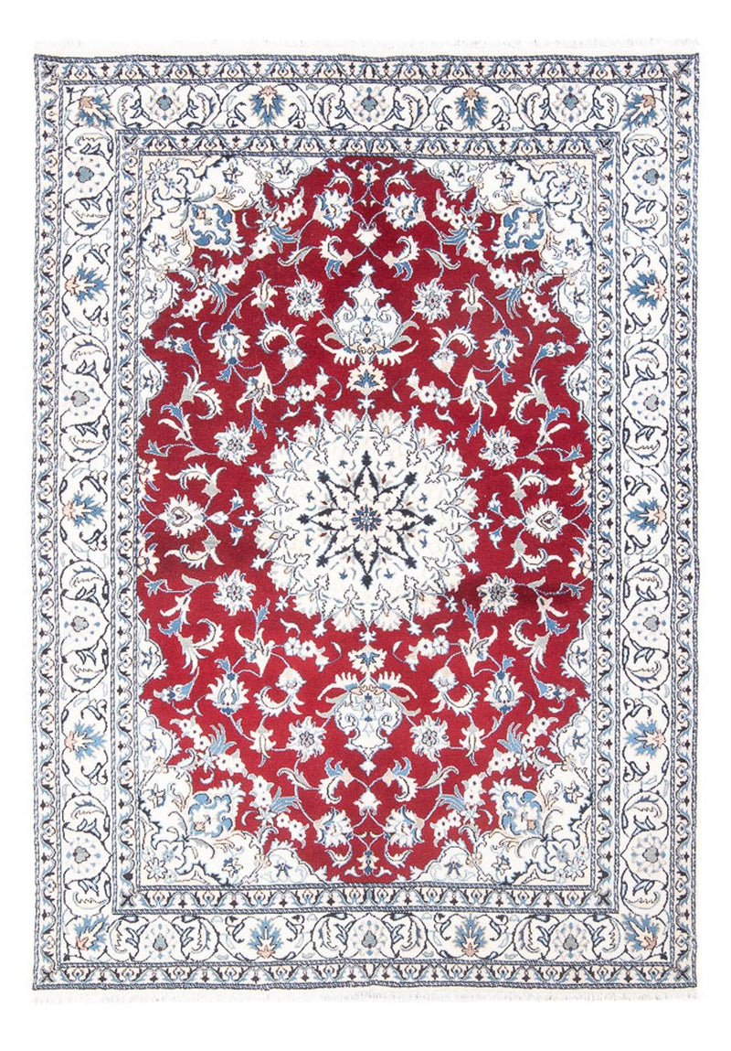 Persisk tæppe - Nain - 233 x 165 cm - rød