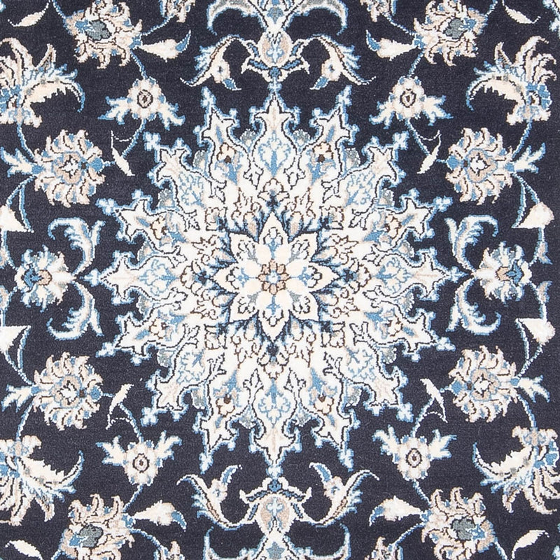 Persisk tæppe - Nain - 228 x 172 cm - mørkeblå