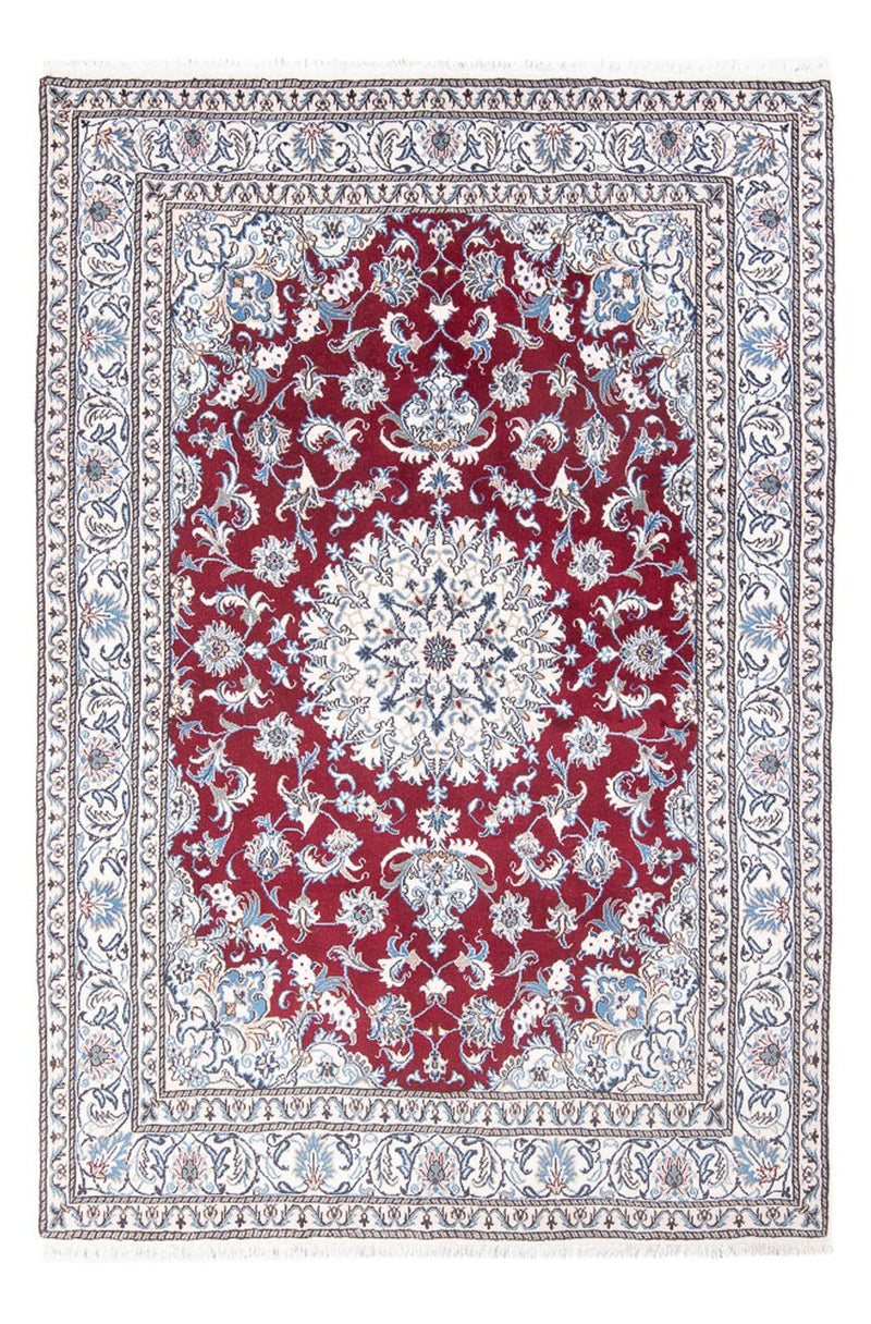 Persisk tæppe - Nain - 243 x 168 cm - rød