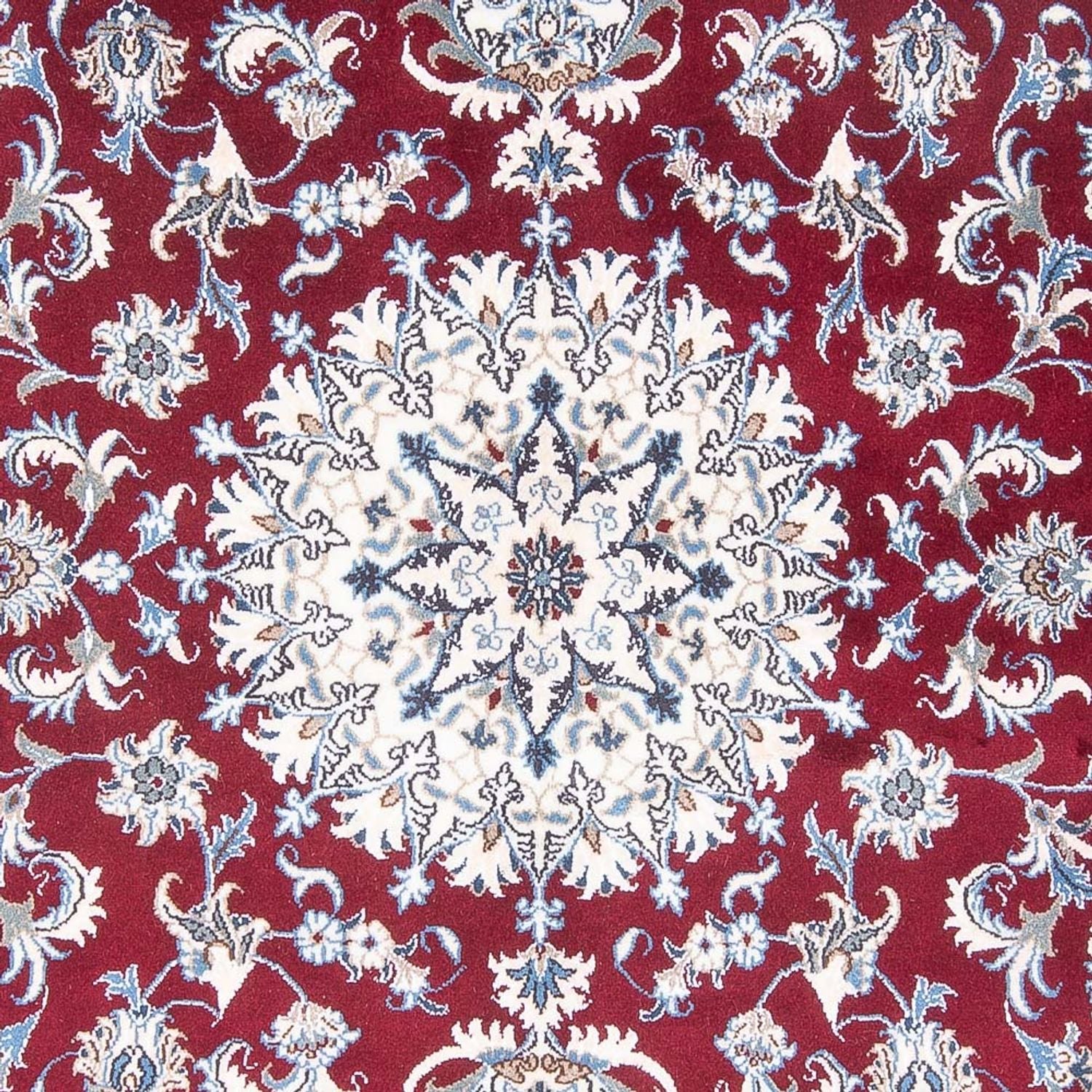 Persisk tæppe - Nain - 243 x 168 cm - rød