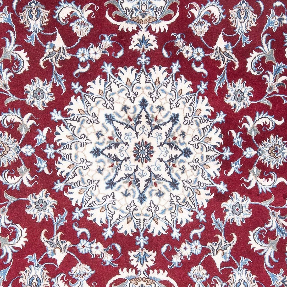 Persisk tæppe - Nain - 243 x 168 cm - rød