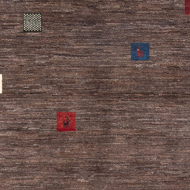 Gabbeh-tæppe - Persisk - 243 x 170 cm - flerfarvet