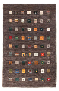 Gabbeh-tæppe - Persisk - 252 x 175 cm - flerfarvet