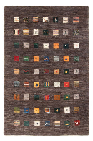 Gabbeh-tæppe - Persisk - 252 x 175 cm - flerfarvet