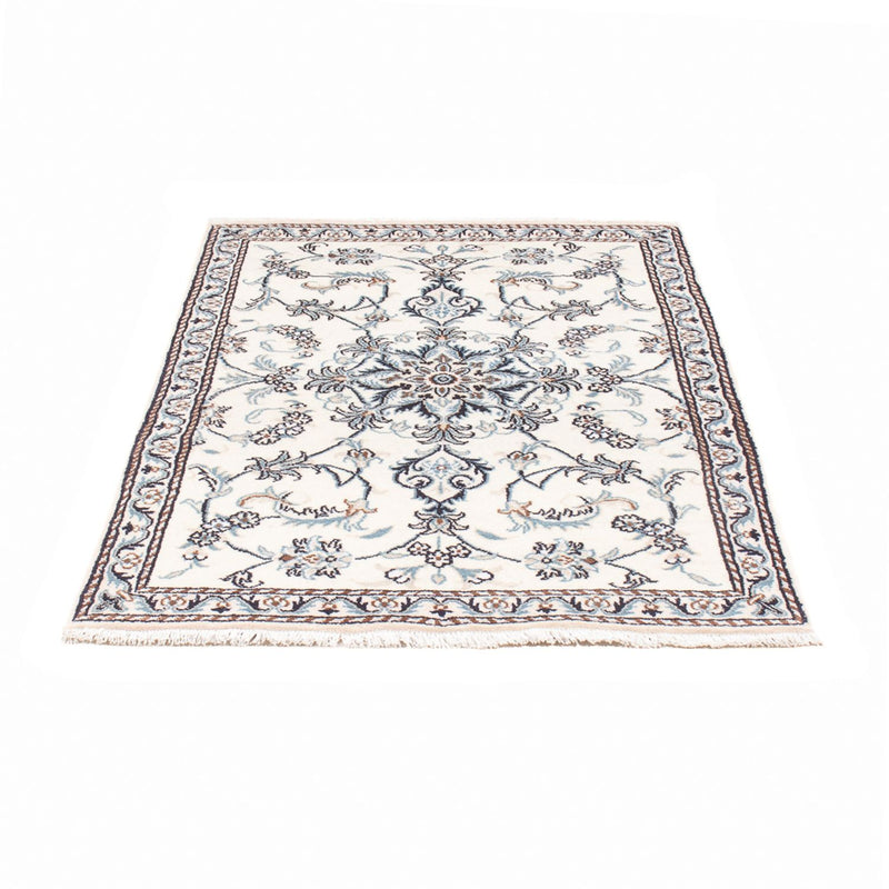 Persisk tæppe - Nain - 132 x 87 cm - creme