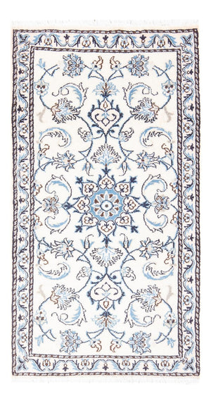Persisk tæppe - Nain - 132 x 70 cm - creme