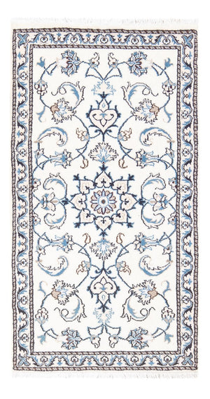 Persisk tæppe - Nain - 135 x 70 cm - creme