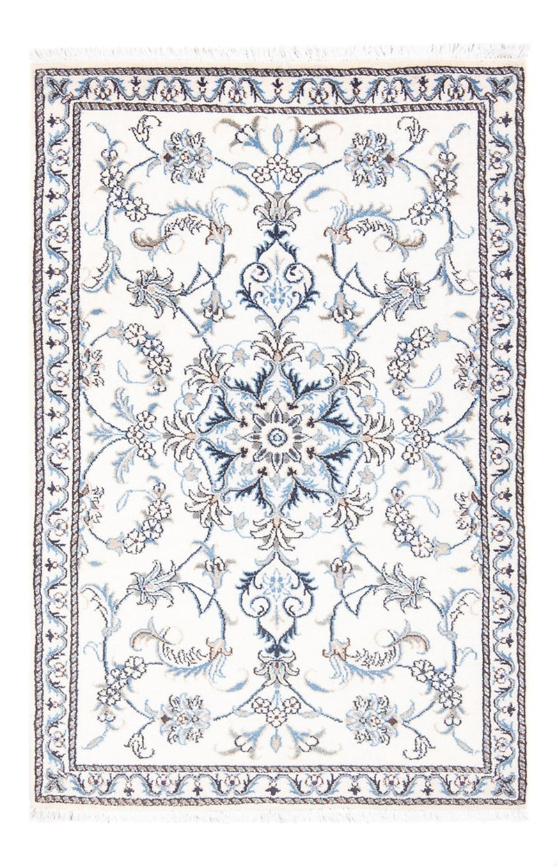 Persisk tæppe - Nain - 137 x 87 cm - creme