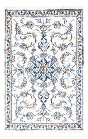 Persisk tæppe - Nain - 141 x 88 cm - creme
