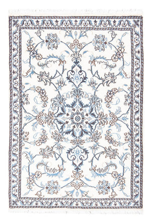 Persisk tæppe - Nain - 130 x 86 cm - creme
