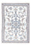 Persisk tæppe - Nain - 130 x 86 cm - creme