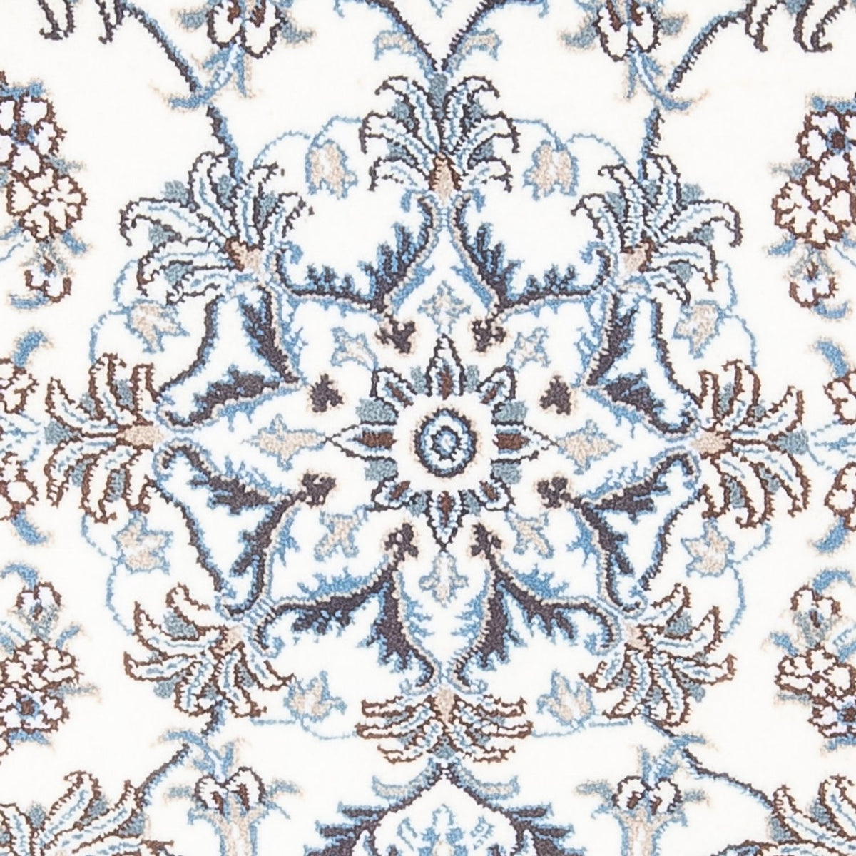 Persisk tæppe - Nain - 130 x 86 cm - creme