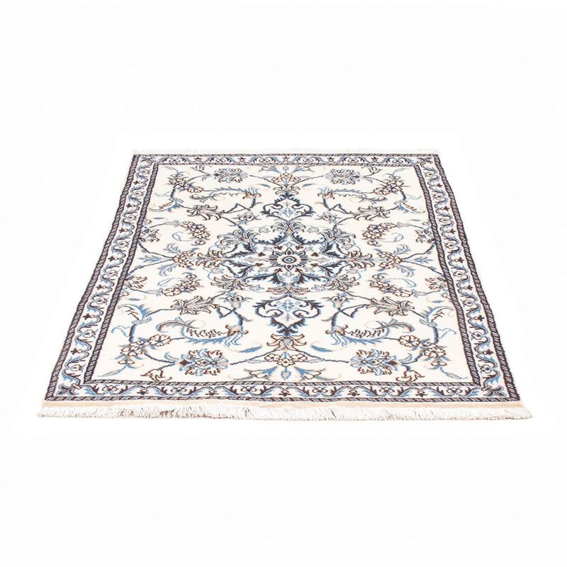 Persisk tæppe - Nain - 130 x 86 cm - creme