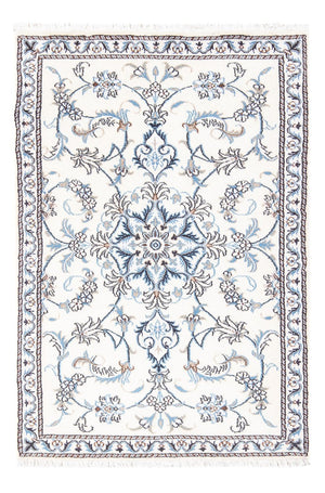 Persisk tæppe - Nain - 132 x 86 cm - creme