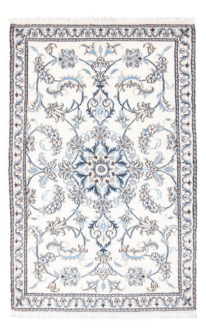 Persisk tæppe - Nain - 144 x 88 cm - creme