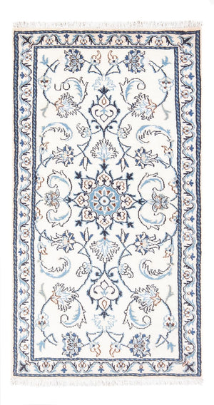 Persisk tæppe - Nain - 137 x 70 cm - creme
