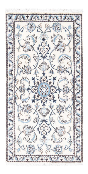 Persisk tæppe - Nain - 134 x 70 cm - creme