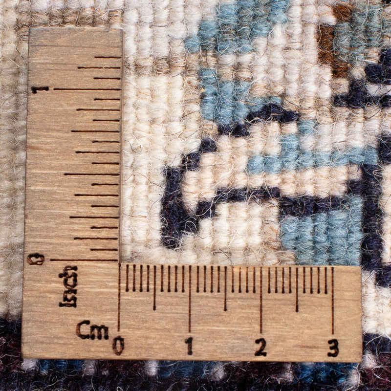 Persisk tæppe - Nain - 130 x 74 cm - creme