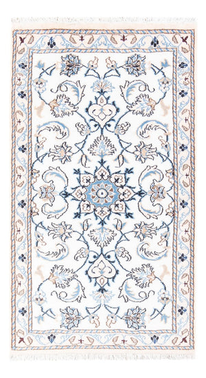 Persisk tæppe - Nain - 137 x 72 cm - creme