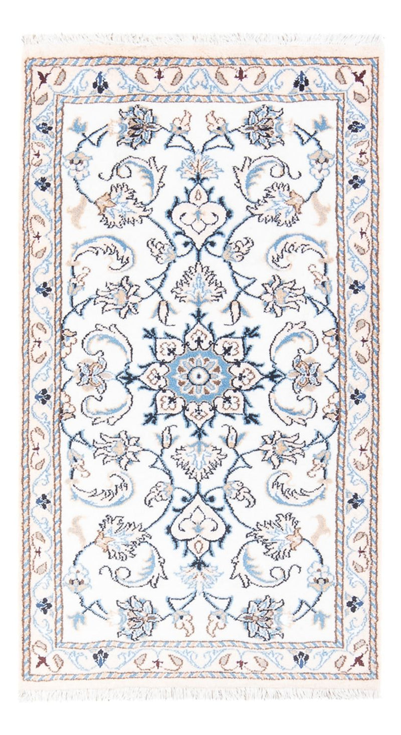Persisk tæppe - Nain - 137 x 72 cm - creme